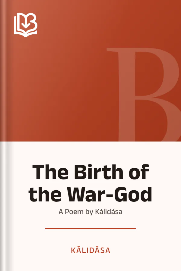 The Birth of the War-God by Kālidāsa, book cover