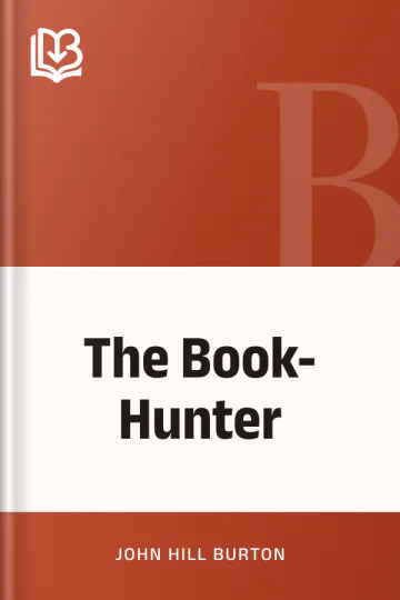 The Book-Hunter by John Hill Burton, book cover
