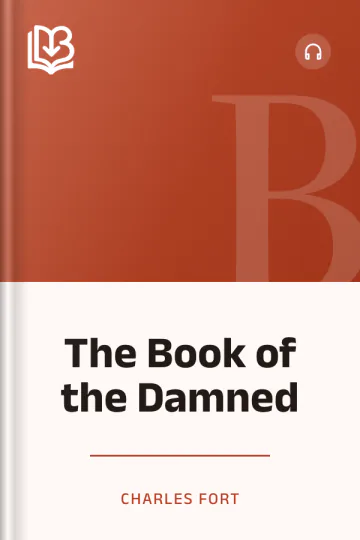The Book of the Damned by Charles Fort, book cover