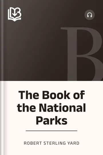 The Book of the National Parks by Robert Sterling Yard, book cover