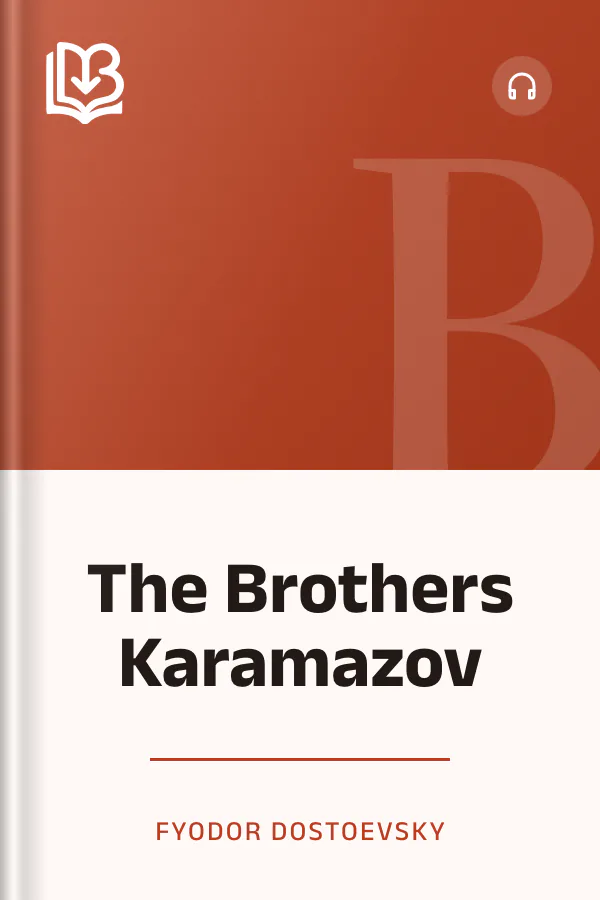 The Brothers Karamazov by Fyodor Dostoevsky, book cover