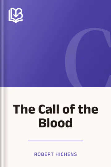 The Call of the Blood by Robert Hichens, book cover