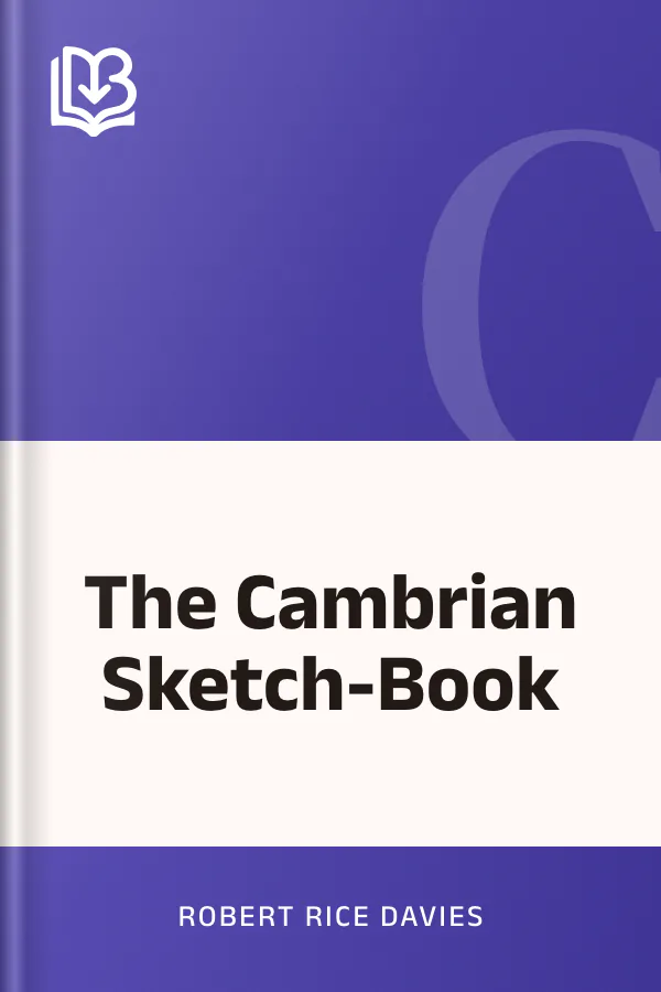 The Cambrian Sketch-Book by Robert Rice Davies, book cover