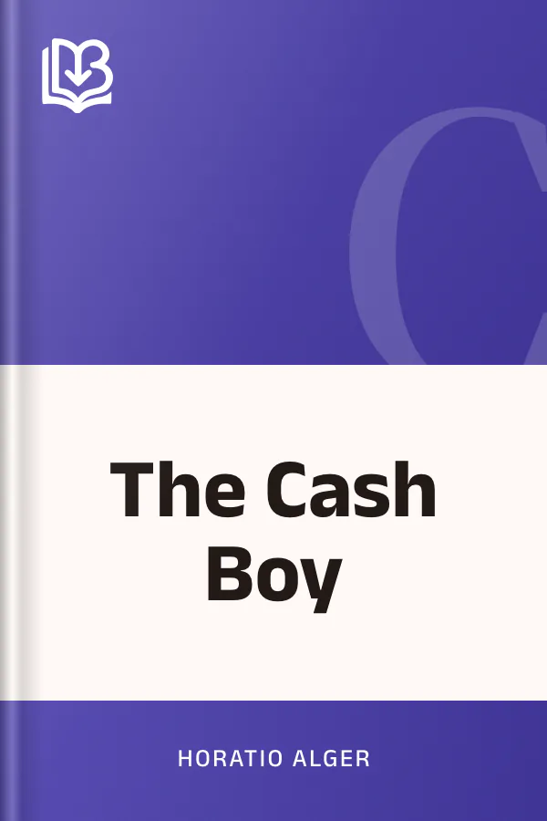 The Cash Boy by Horatio Alger, book cover