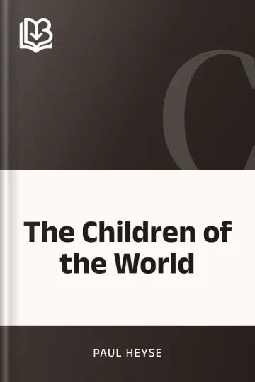 The Children of the World by Paul Heyse, book cover