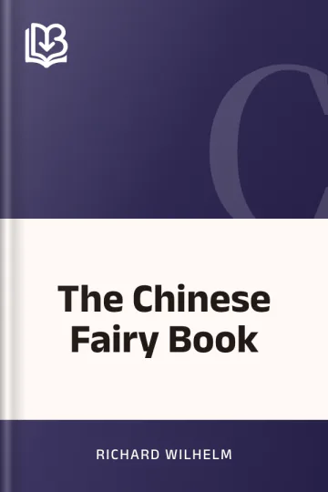 The Chinese Fairy Book by Richard Wilhelm, book cover