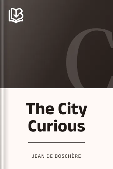 The City Curious by Jean de Boschère, book cover