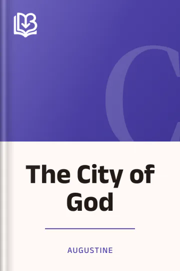 The City of God by Augustine, book cover