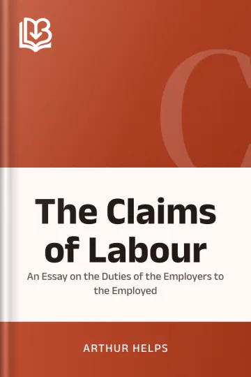The Claims of Labour by Arthur Helps, book cover