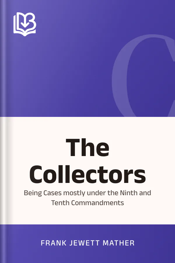 The Collectors by Frank Jewett Mather, book cover