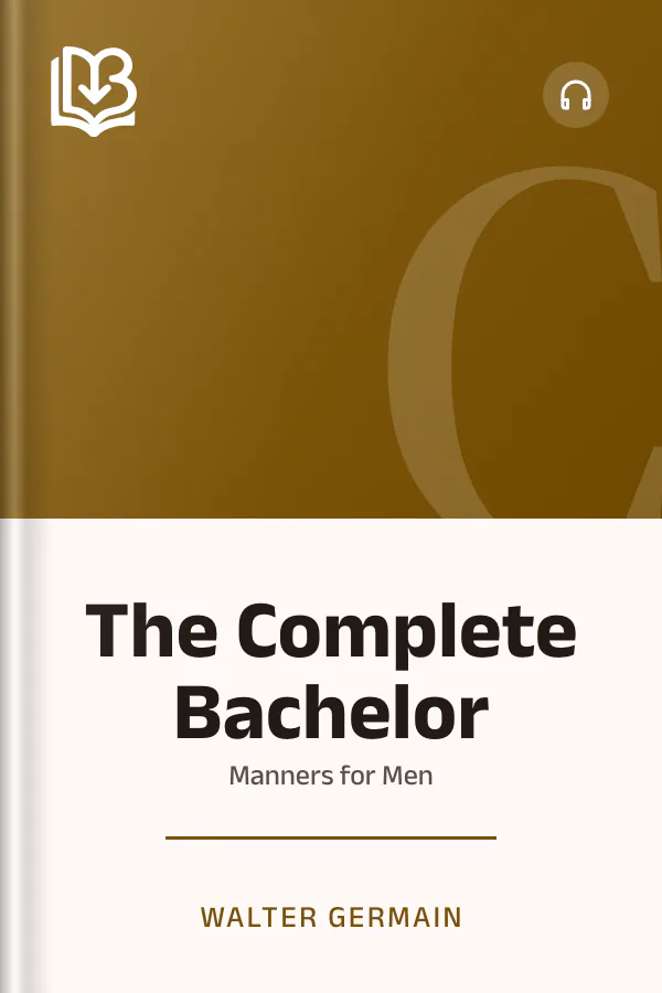 The Complete Bachelor by Walter Germain, book cover