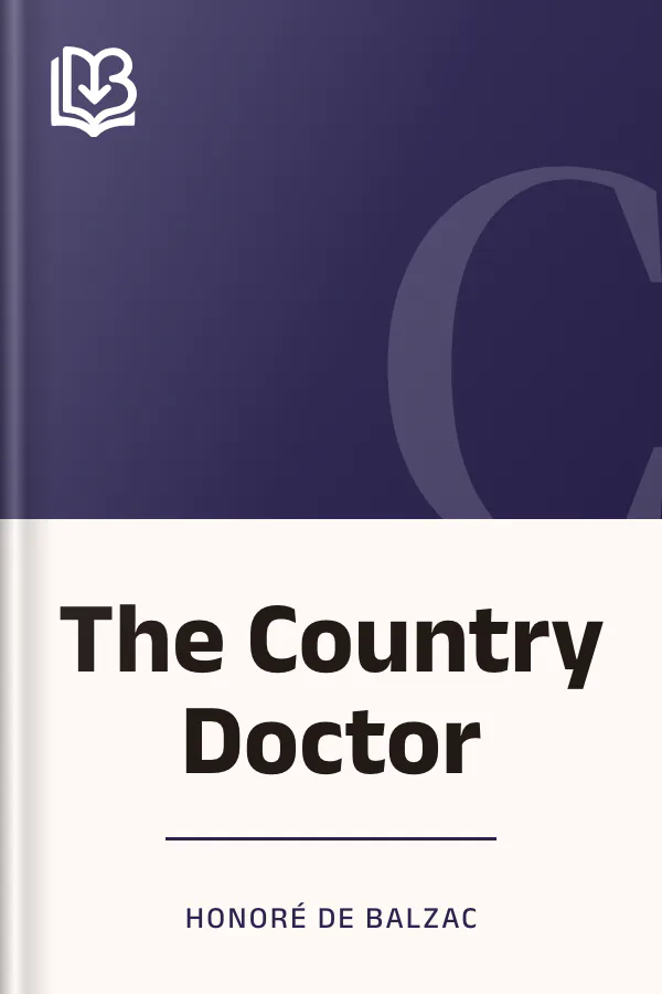 The Country Doctor by Honoré de Balzac, book cover