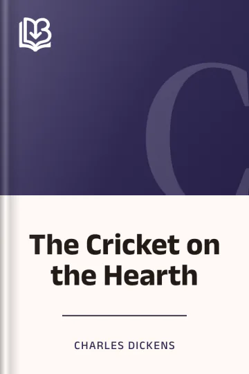The Cricket on the Hearth by Charles Dickens, book cover