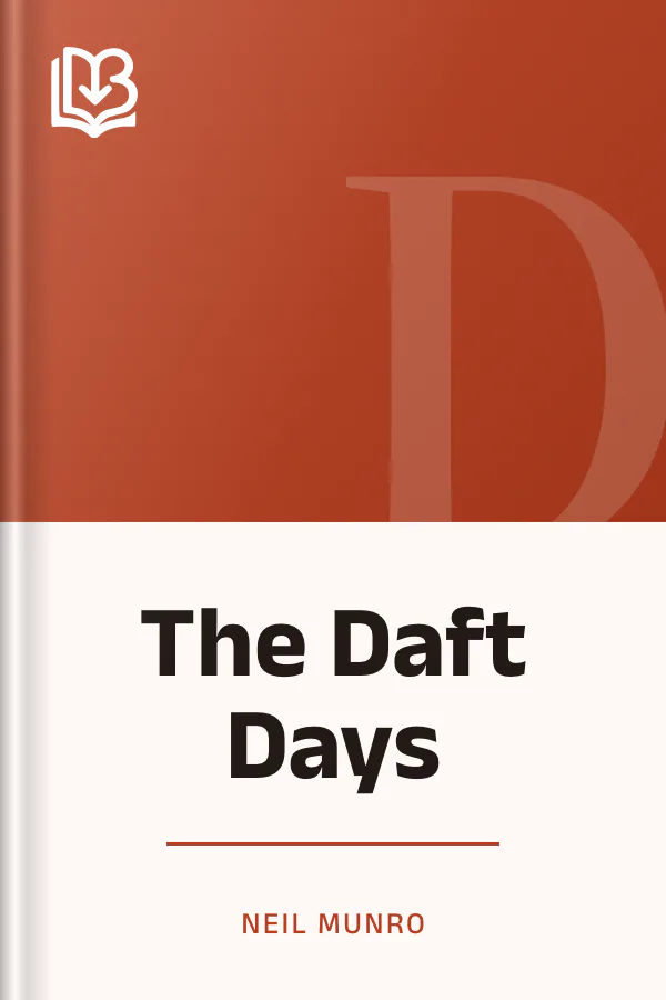 The Daft Days by Neil Munro, book cover
