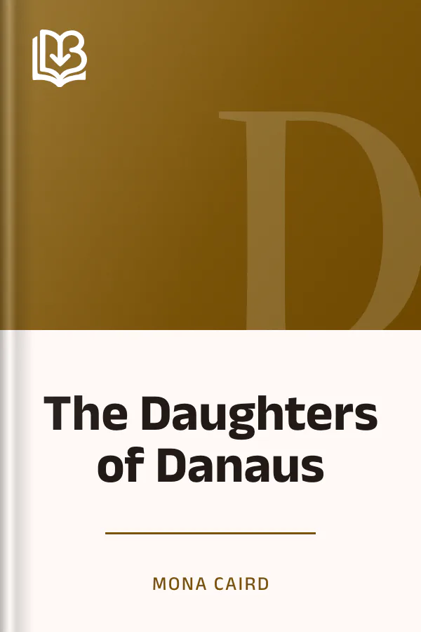 The Daughters of Danaus by Mona Caird, book cover