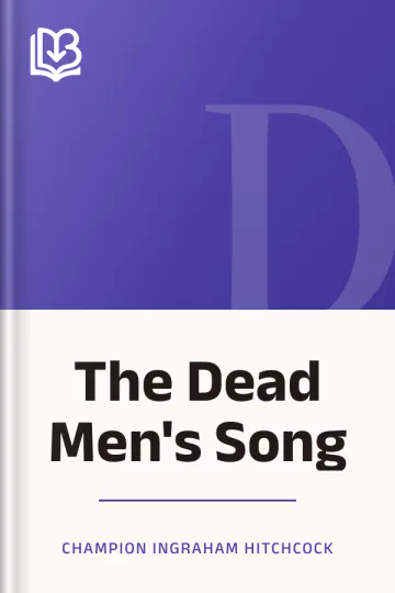 The Dead Men's Song by Champion Ingraham Hitchcock, book cover
