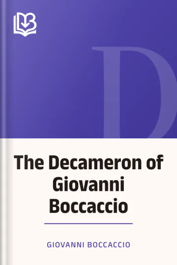 The Decameron of Giovanni Boccaccio by Giovanni Boccaccio, book cover