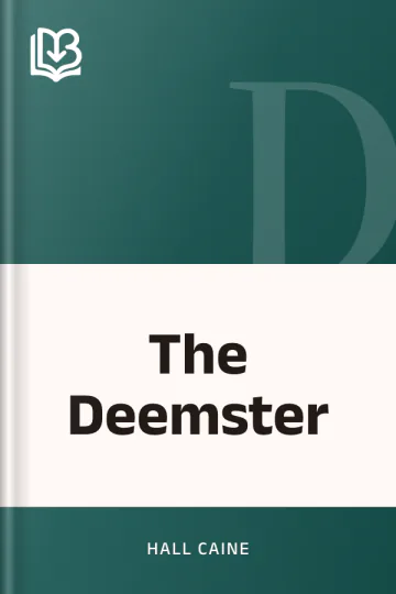 The Deemster by Hall Caine, book cover