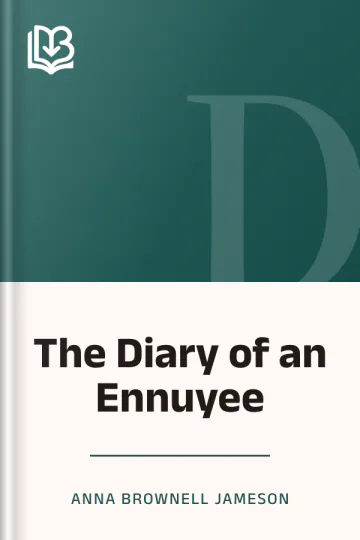 The Diary of an Ennuyee by Anna Brownell Jameson, book cover
