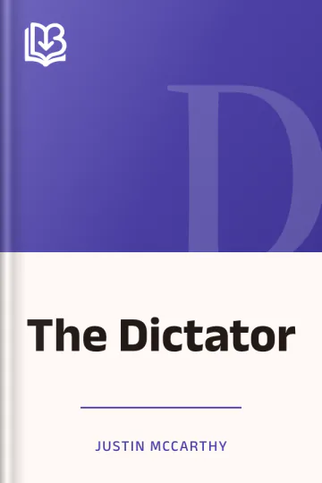 The Dictator by Justin McCarthy, book cover