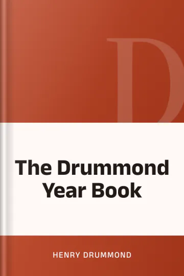 The Drummond Year Book by Henry Drummond, book cover