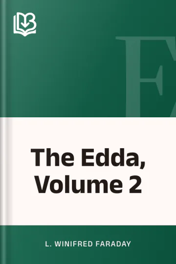 The Edda, Volume 2 by L. Winifred Faraday, book cover