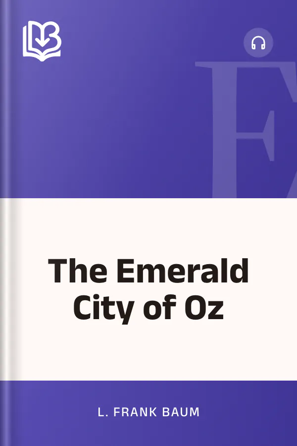 The Emerald City of Oz by L. Frank Baum, book cover
