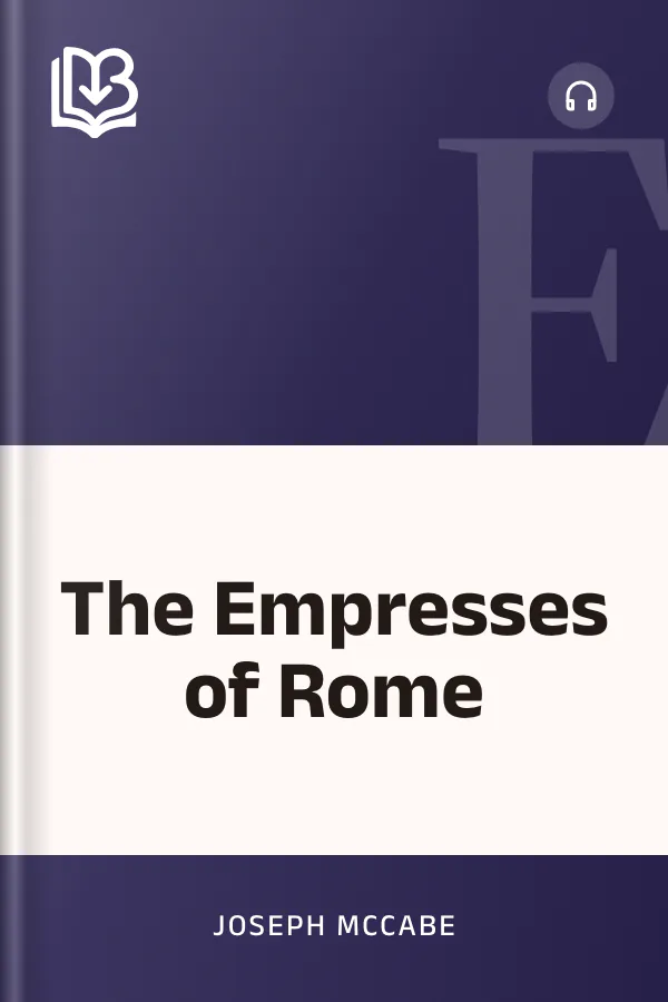 The Empresses of Rome by Joseph McCabe, book cover