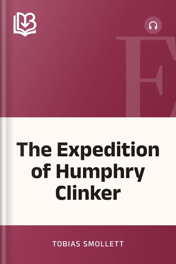 The Expedition of Humphry Clinker by Tobias Smollett, book cover