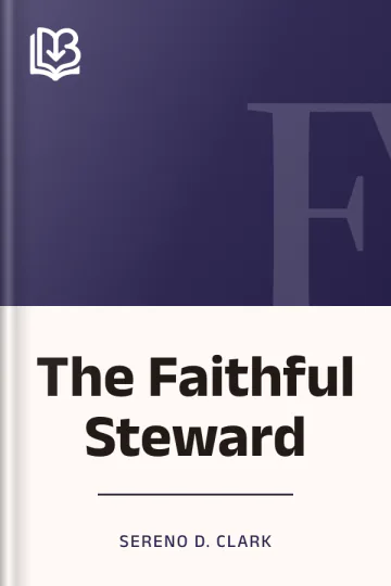 The Faithful Steward by Sereno D. Clark, book cover