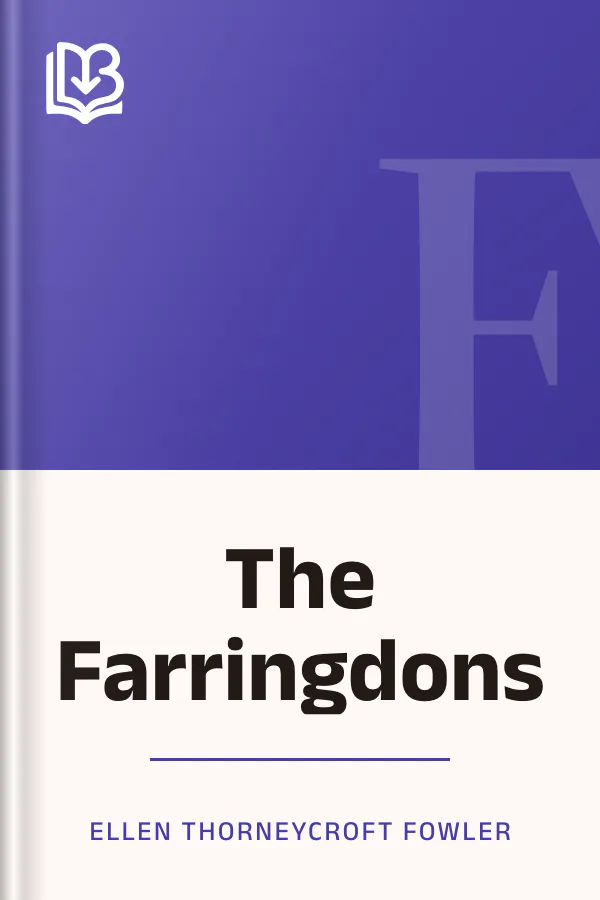 The Farringdons by Ellen Thorneycroft Fowler, book cover