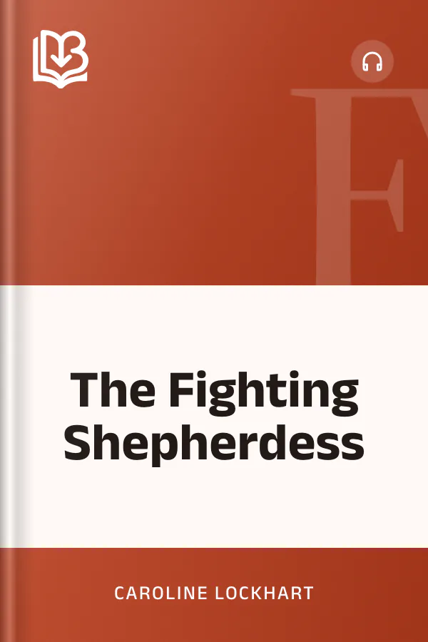 The Fighting Shepherdess by Caroline Lockhart, book cover