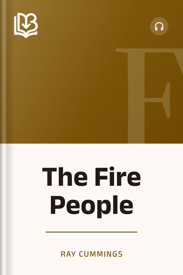 The Fire People by Ray Cummings, book cover