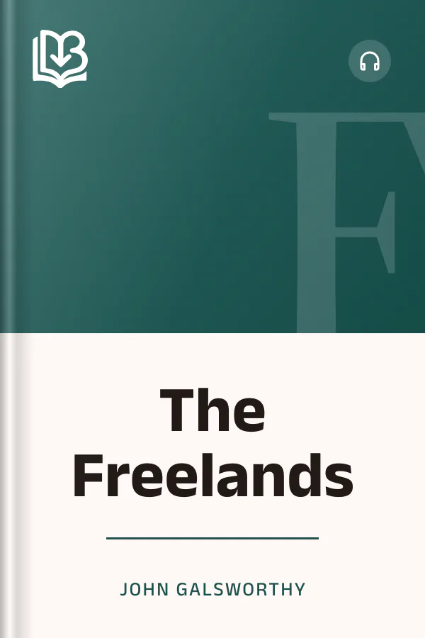 The Freelands by John Galsworthy, book cover