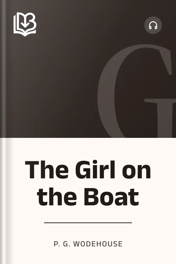 The Girl on the Boat by P. G. Wodehouse, book cover