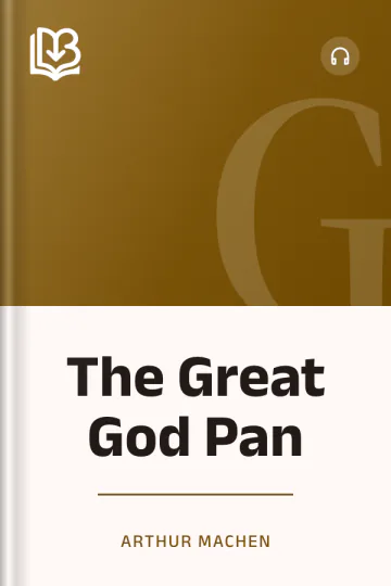 The Great God Pan by Arthur Machen, book cover