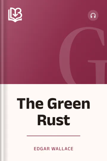 The Green Rust by Edgar Wallace, book cover