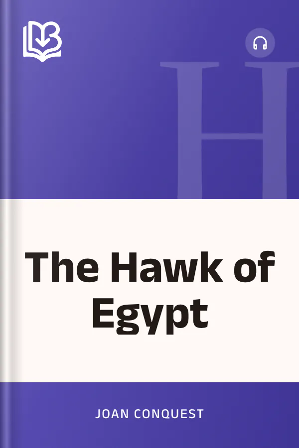 The Hawk of Egypt by Joan Conquest, book cover