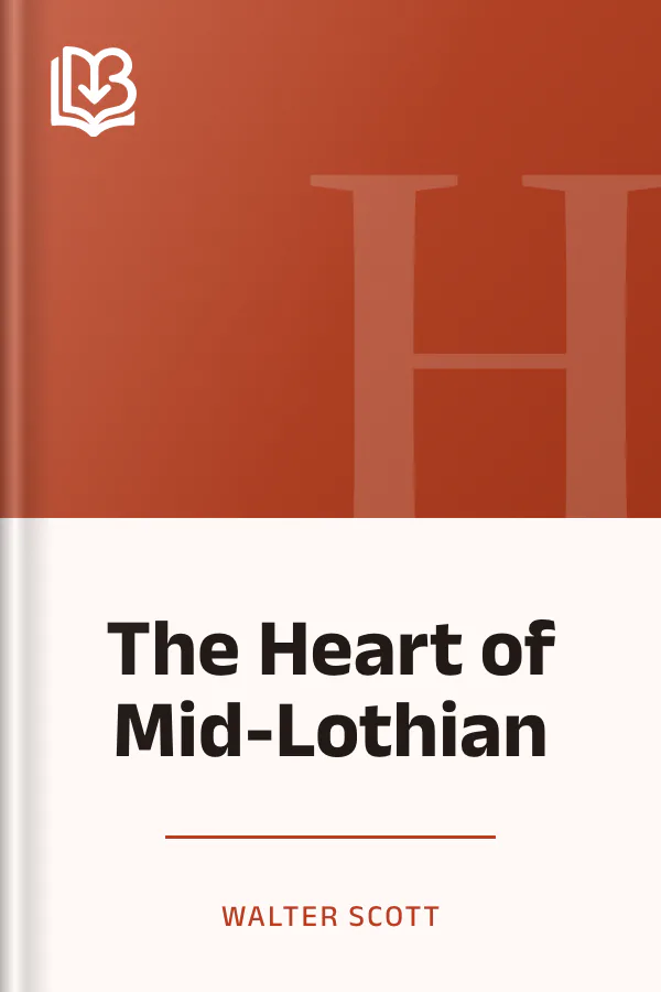 The Heart of Mid-Lothian by Walter Scott, book cover