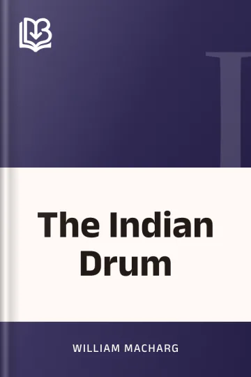 The Indian Drum by William MacHarg, book cover