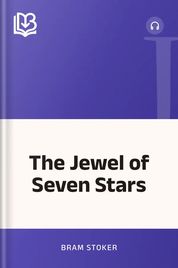 The Jewel of Seven Stars by Bram Stoker, book cover