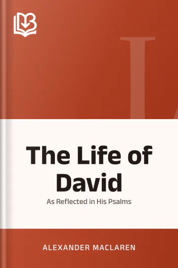 The Life of David by Alexander Maclaren, book cover
