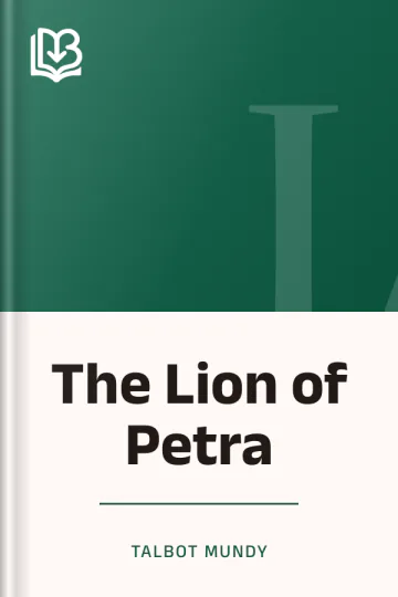 The Lion of Petra by Talbot Mundy, book cover
