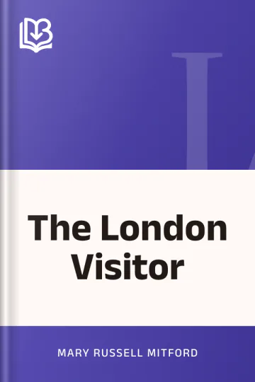 The London Visitor by Mary Russell Mitford, book cover