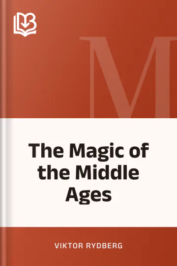 The Magic of the Middle Ages by Viktor Rydberg, book cover