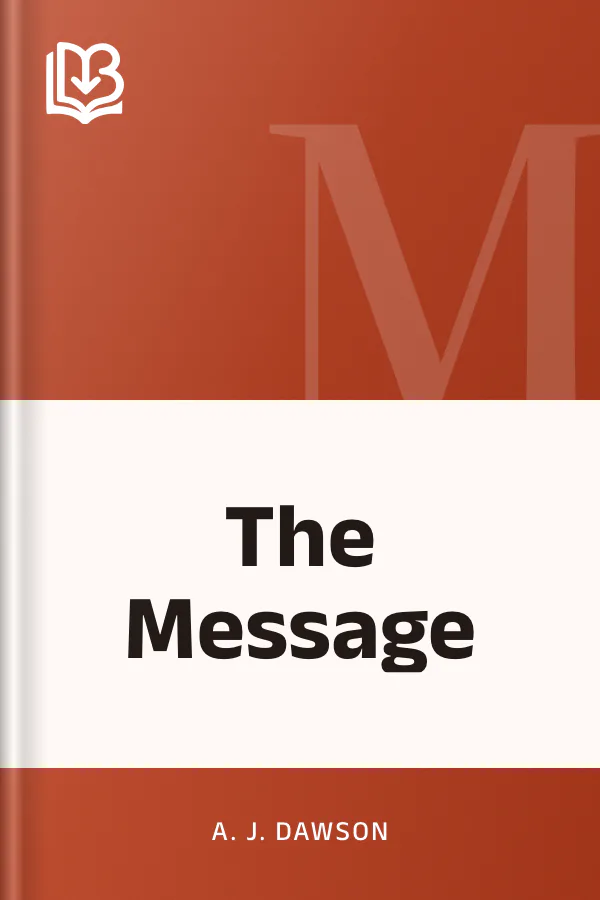 The Message by A. J. Dawson, book cover