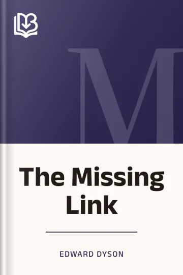 The Missing Link by Edward Dyson, book cover