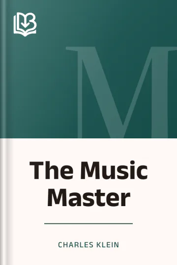 The Music Master by Charles Klein, book cover