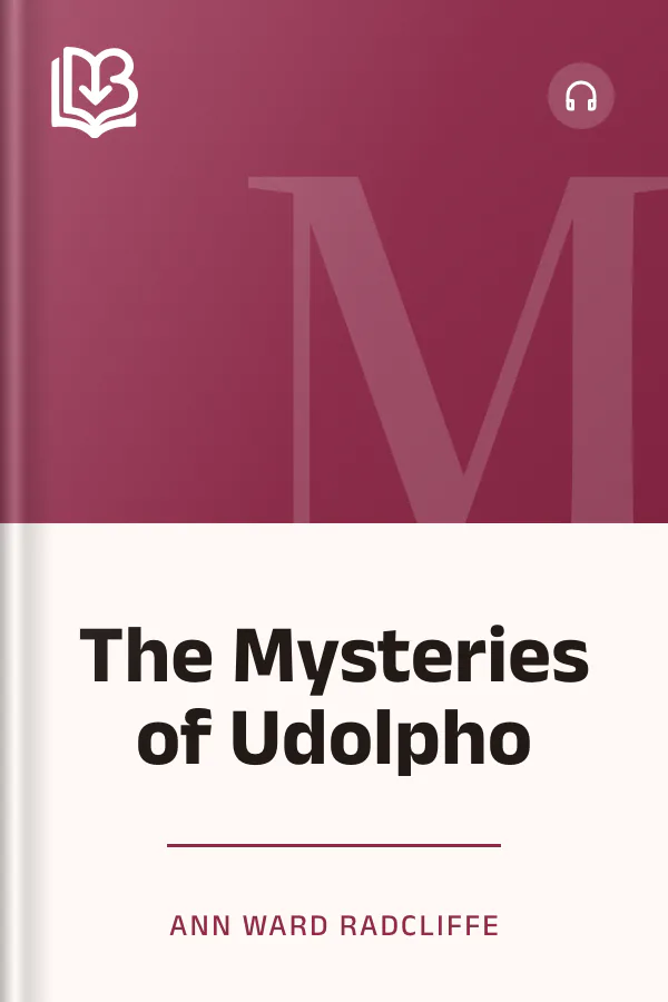 The Mysteries of Udolpho by Ann Ward Radcliffe, book cover