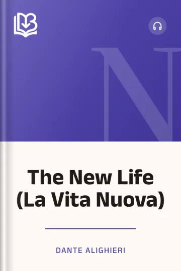 The New Life (La Vita Nuova) by Dante Alighieri, book cover